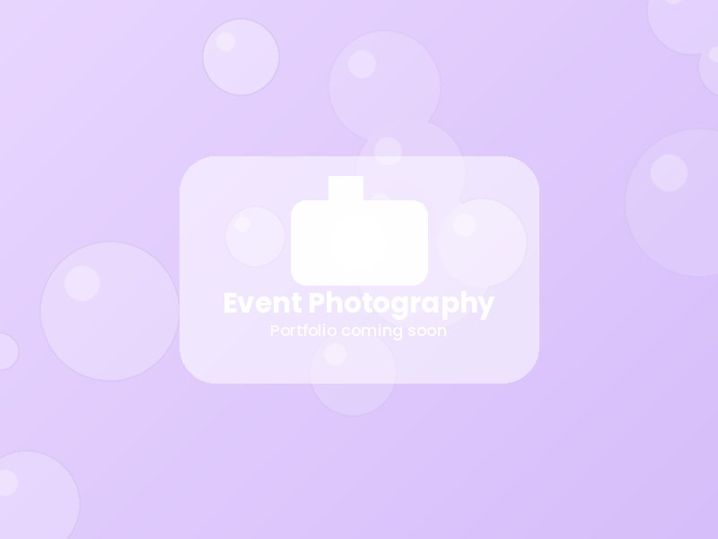 Placeholder image for event photography portfolio